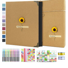 DIY Scrapbook Photo Album Set Scrapbooking Supplies DIY-khaki