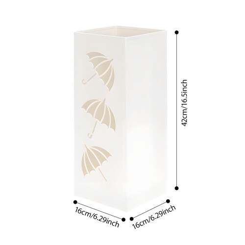 Petit support de protection argenté comprenant des trous 2