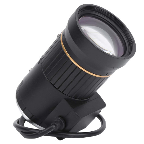 CCTV Auto Iris Lens with Auto Exposure Control, Wide Compatibility Security Camera Replacement Lens