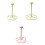 Multifunctional Plastic Rotating Windmill Toy Small Bird-Yellow 2