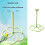 Plastic Bird Cage Perch Dynamic Parrots Play Toy-Pink 3