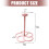 Multifunctional Plastic Rotating Windmill Toy Small Bird-Yellow 4