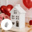 Table Centerpieces House Shape Candle Holders Decorative 4