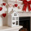 Table Centerpieces House Shape Candle Holders Decorative 6