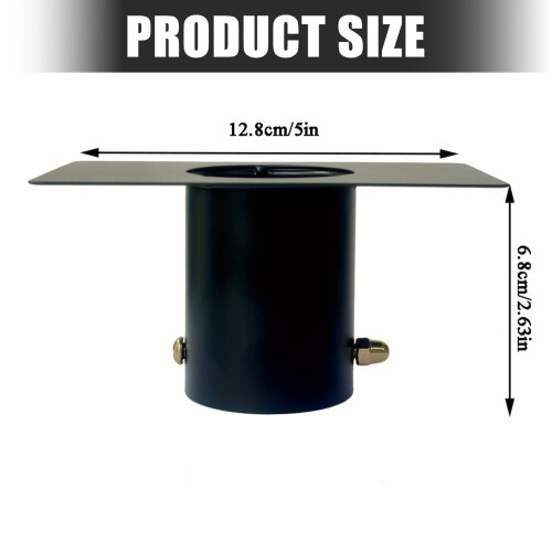 Replacement Rain Chain Gutter Adapter Installation-Black 2