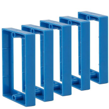 5-Pack 1/2Inch Single Gang Receptacle Outlet Box Extenders - Electrical Outlet Extender for Electrical Outlet Switches