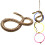 Enrichment Snake Climbing Rings Durability Interactively-C 5