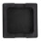 75mm X 75mm Plastic Square Caps Tube Pipe Inserts End Blanking 16 Pcs 8