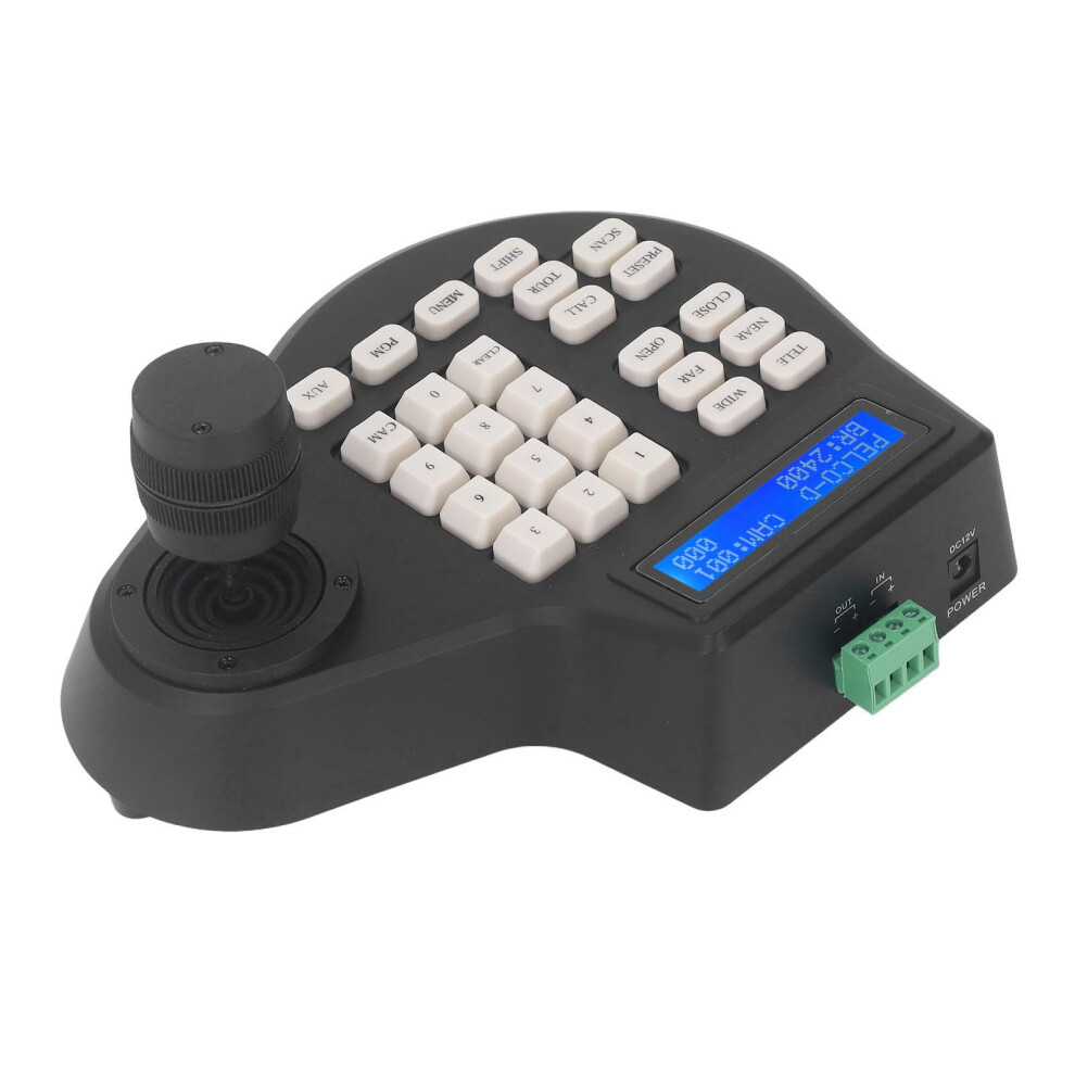 Ptz Camera Controller With 4D Joystick And Lcd Screen, Network Ptz Keyboard For Security Surveillance 100Â240V 9771547469674