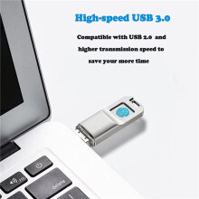 3X Fingerprint USB3.0 Flash Drive 32G Accurate Identificaiotn Privacy Management Key USB Fingerprint Flash Drive
