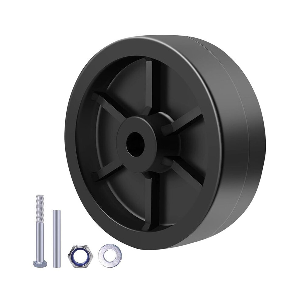 6Inch Trailer Jack Wheel Replacement Trailer Trailer Tongue Jack Wheel Hitch Utility Trailer Jack Replacement Parts 1Pcs 4711519496890