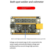 Upgraded 100 Gears 12V Voltage Handheld Portable 18650 Mobile Phone Lithium Battery Spot DIY Small Spot