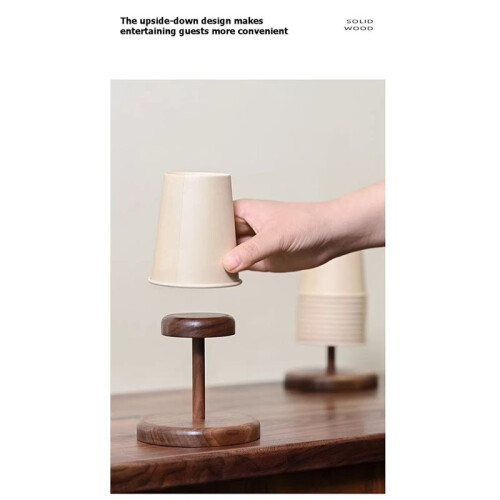 Soporte de Madera para Vasos de Papel Desechables 2