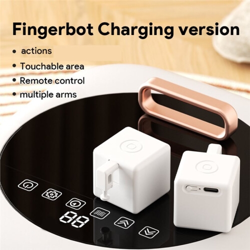 Tuya  Touch Finger Robot Chargeable  Button Pusher Bot Remote Control App Support Alexa  Home Alice 2