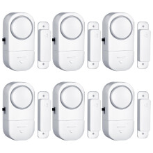 Door Window Alarm 6 Pack, 95dB Wireless Door Sensor Alarm for Home Security and Kids Safety