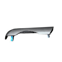 Car Dashboard Clock Chrome Trim Bezel Plate for RAV4 2013-2018 Electronic Clock Trim Strip Cover Left
