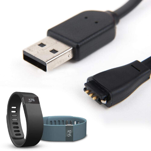Replacement USB Charging Cable for Fitbit Flex and Force, Fast Charger Cord for Activity Wristband 1