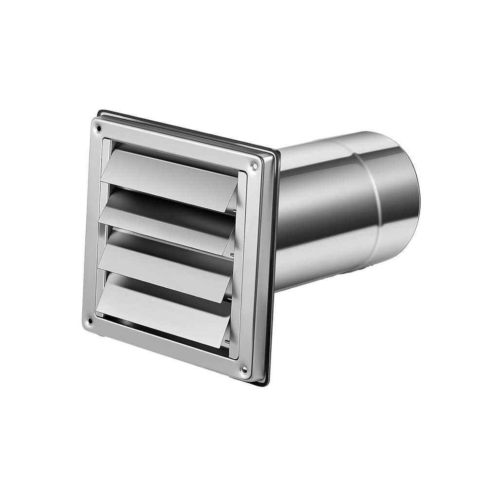 Wall Vent Cover Outside Dryer Vent Covers For House Exhaust Duct Kit With Removable Extension Pipe 4713113864211