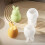 4Pcs Striped Easter Rabbit Eggs Shape Silicone Molds Heat-A 5