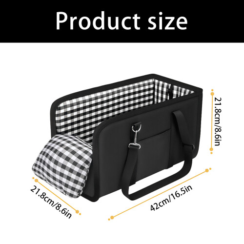 Tiny Pet Travel Container For automobiles Having-Gray 2