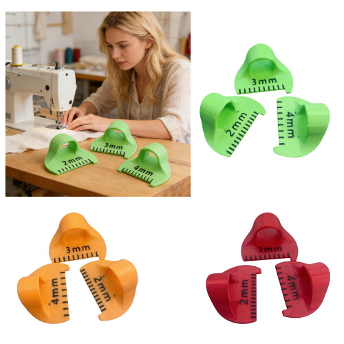 3D Printed Sewing Templates Sewing Tool for Quilting and-Red 2
