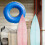 Support mural multifonctionnel 3 pièces, support de rangement 2