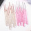 Portable Crochet Set With Storage Bag Pink Handle For-Clear 5