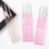 Portable Crochet Set With Storage Bag Pink Handle For-Clear 7