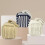 Functional Decorative Door Stop Cotton Linen-dark blue white 6