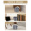 Functional Decorative Door Stop Cotton Linen-dark blue white 7
