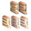 Plastic Eggs Organizers With Individual Slots Holds 12 Eggs-1 2
