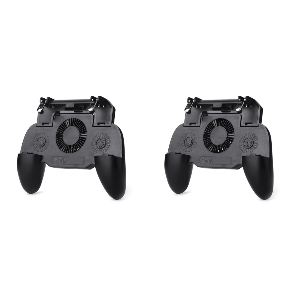 2X Mobile Gaming Controller With Cooling Fan For Pubg Trigger Joystick Gamepad For Smartphone 6031253069203