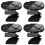 4X Webcam 1080P  PC USB Camera 1080P Camera Professional HD Web Cam with Microphone 1