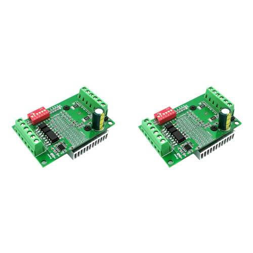2X TB6560 3.5A Stepper Motor Driver Controller Board 10V-35V CNC Rounter Control Low Voltage over Heat Current 1