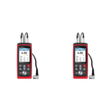 2X GT1201 Portable Ultrasonic Thickness Gauge Measurement Range 1.00-300.0mm(Steel) Ultrasonic Thickness Meter