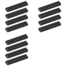 12 Stuks voor  A1 Heatbed Nozzle Wiper Vervangende Onderdelen 3D Printer Heatbed Siliconen Reinigingsgereedschap