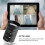 HD Low Distortion CCTV Security Camera Lens, Manual Focus Fixed Lens Replacement for Surveillance 5