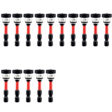 15 Stück Positionierungsschraubendreher-Bits, Trockenbau-Schraubenbits, 50 mm, Magnetische Positionierungsschraubendreher-Bits für Gipskartonplatten