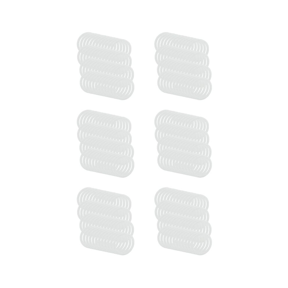 Reusable Leakproof Silicone Seal Rings For Plastic Mason Jar Lids (Wide Mouth, 288-Pack) 6034006581694