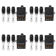 4X AC 220V 30A 1CH 433MHz Wireless Remote Control RF Relay Receiver + /Off Transmitter
