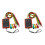 2X 60V-600V AC Three Phase Rotation Indicator Meter Phase Sequence Tester LED Buzzer with Portable Pouch 1