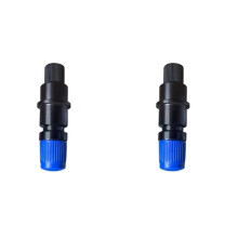 2X Graphtec Standard-Vinylschneider-Klingenhalter CB09UB CB15UB für PHP33 CB09N PHP33 CB15N, Messerhalter Aus Legierung, Blau