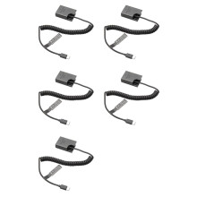 5X EL14 Dummy Coupler Batterie Typ-C Federkabel für D3100 D3500 D5100 D5200 D5300 D5600 P7000 P7100 P7700 P7800