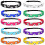 4PCS Elastic Athletic Headbands Anti Slip Workout-Black 2