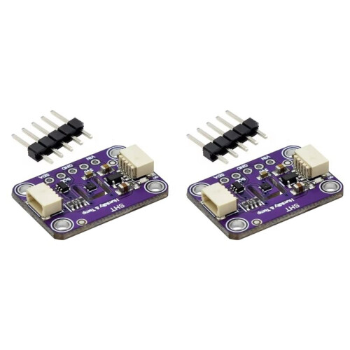 2X SHT45 Temperature and Humidity Sensor for Qwiic Interface Temperature and Humidity Module