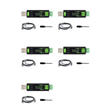 5X Waveshare USB to RS232/485 Serial Communication Converter FT232RNL for Linux Android Win 11/10/8.1/8/7