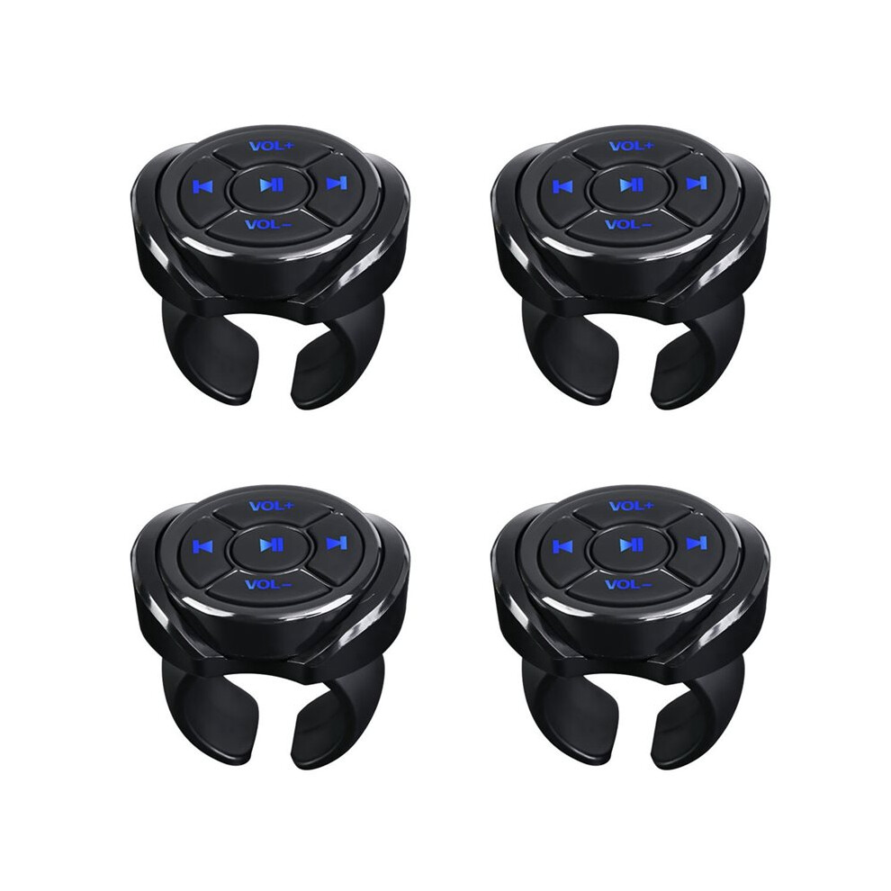 4X Wireless Media Button Remote Controller Car Motorcycle Bike Steering Wheel Music Remote 6031929408718
