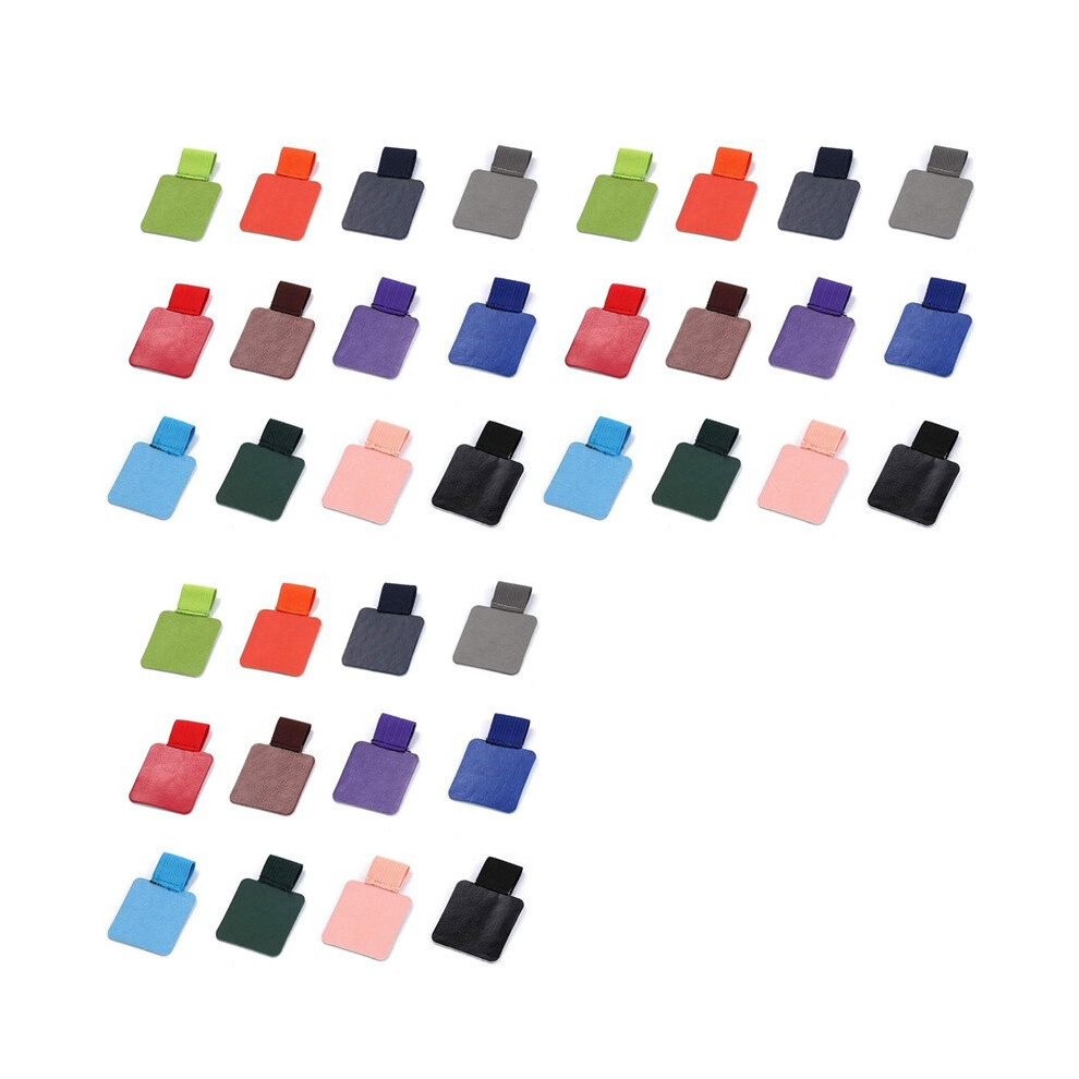 36 Pack Pen Loop Holder, Self-Adhesive Pen Holder Pencil Elastic Loop For Notebooks, Journals, Calendars (Photo Color) 6032212991146