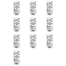 10X für Kabelloser Schalter Projektor Fernbedienung Steuerung Ersatz (RM PJ8)