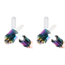 4X Ceramic Hot Knife-Tip are Heating Multi-Tool for Slicing Wax or Viscous Oil Etc,(Mixed Color)